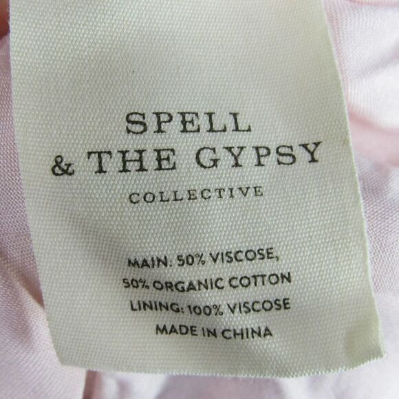 SPELL & THE GYPSY JUNIPER TIERED GOWN DRESS IN LILAC SZ S - Picture 5 of 6